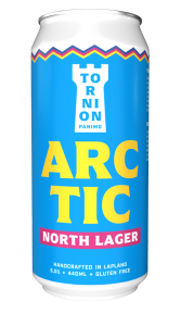 Arctic North Lager 5,5% 440ml mockup 500x900px