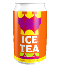 Ice Tea Cloudberry 330ml mockup 500x600px