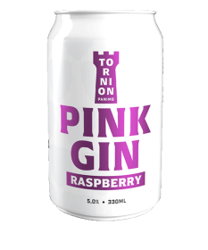 Pink Gin Raspberry 5,0% 330ml mockup 500x600px